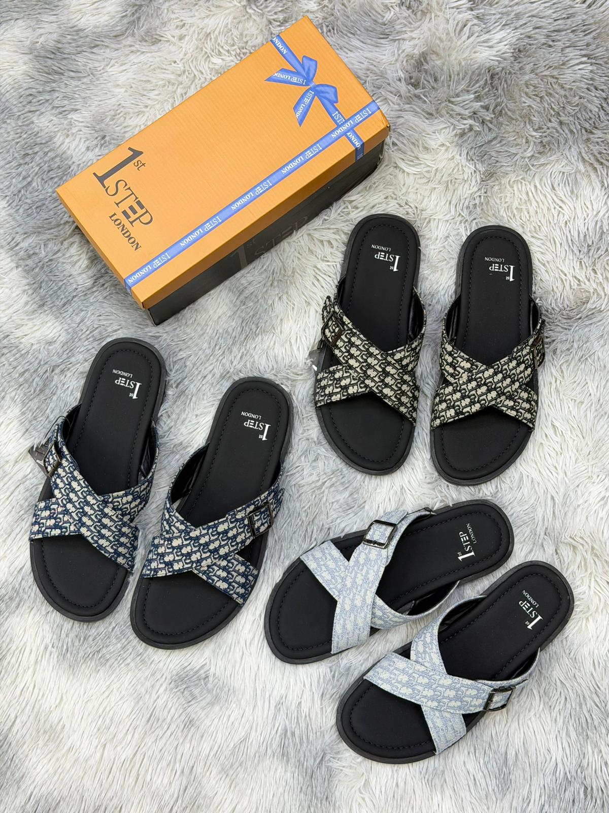 1 Step Men's Casual Slippers